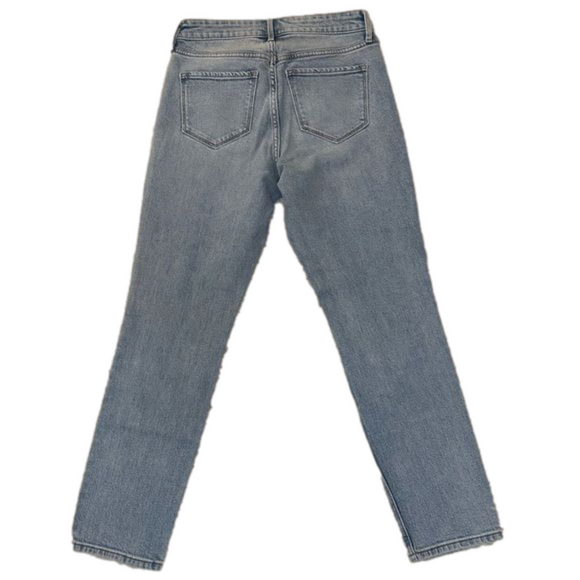 Old Navy High Rise Slim Leg Light Wash Jeans Size 4 - Picture 3 of 7